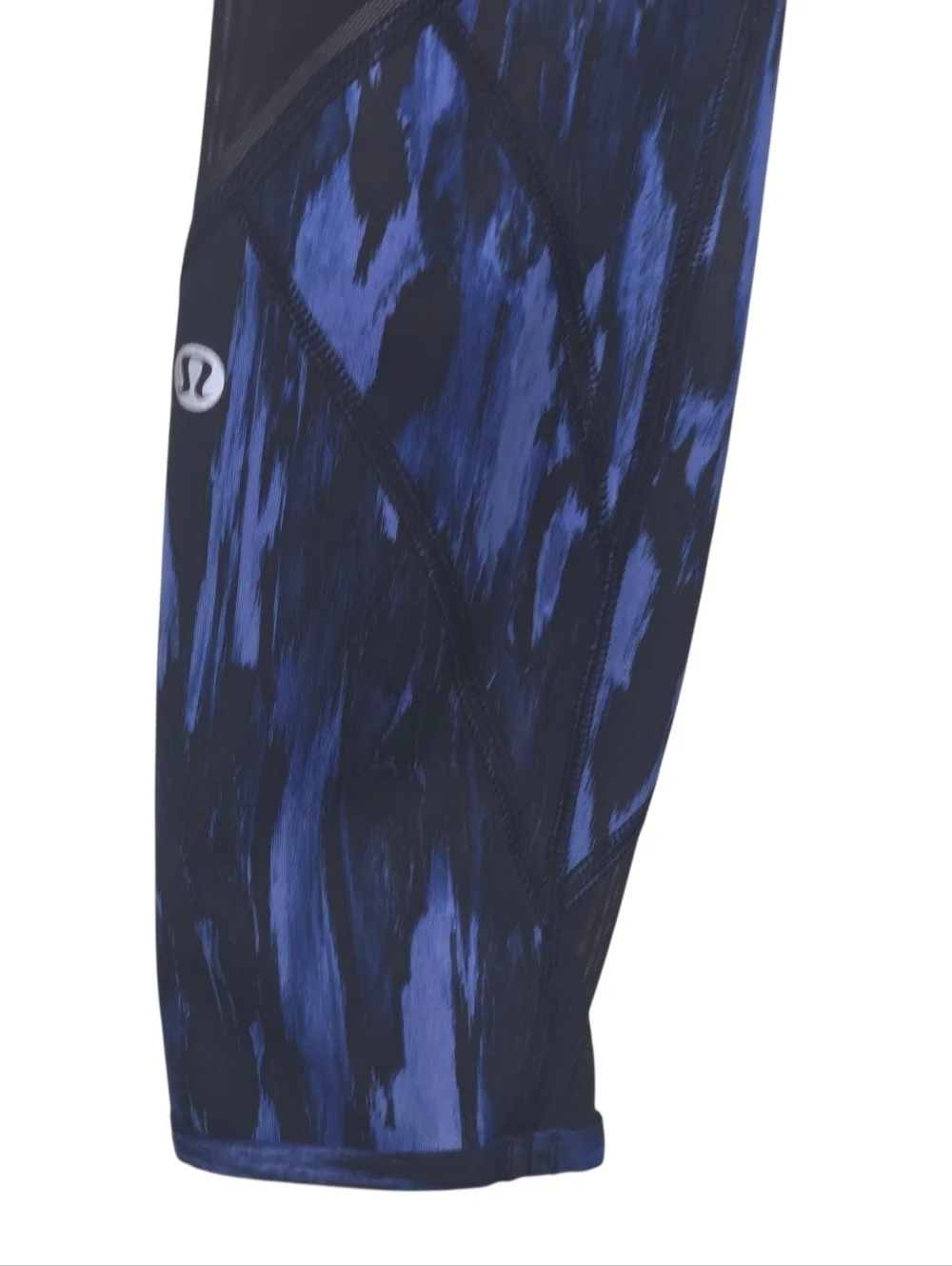 Lululemon Womens Blue Painted Animal Sprinkler All Meshed Up Leggings 4